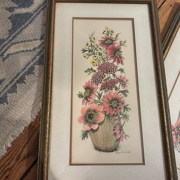 Vintage floral art - Picture 2 of 3